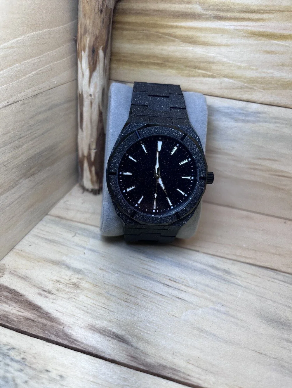 Stardust Finish Black Cosmic Watch – Lucky Fours